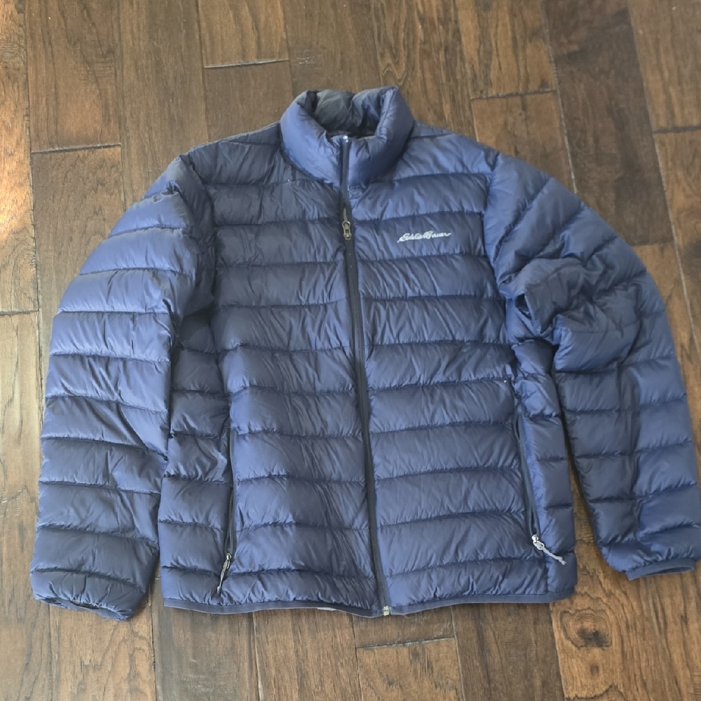 Eddie Bauer Navy Down Jacket - image 1